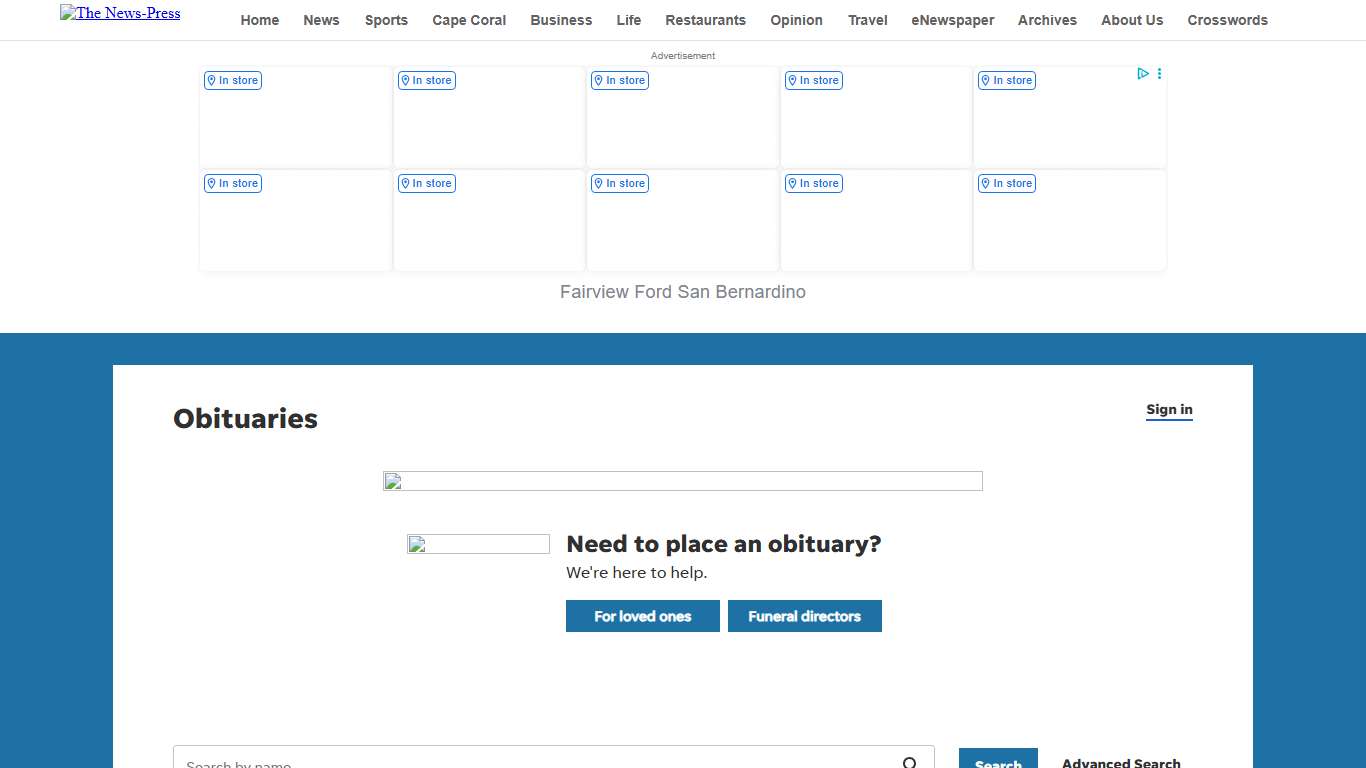 Obituaries in Fort Myers, FL The News-Press